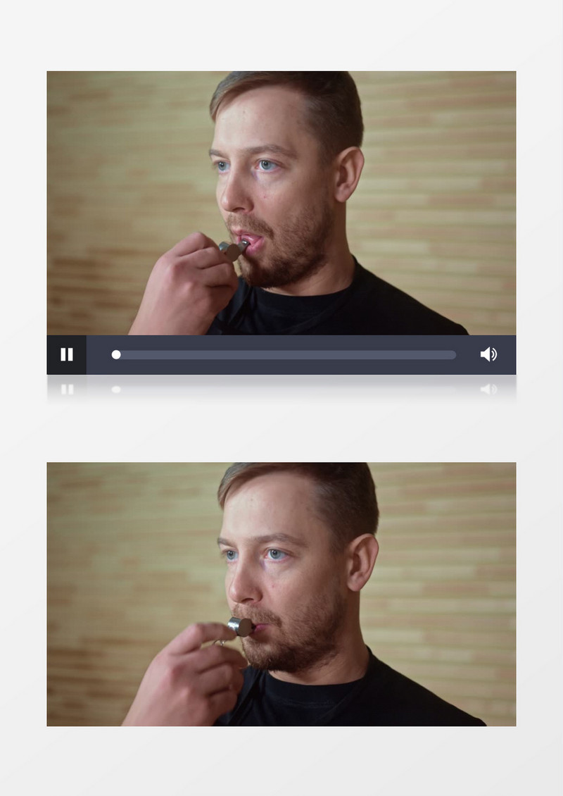 裁判吹响哨子实拍视频素材