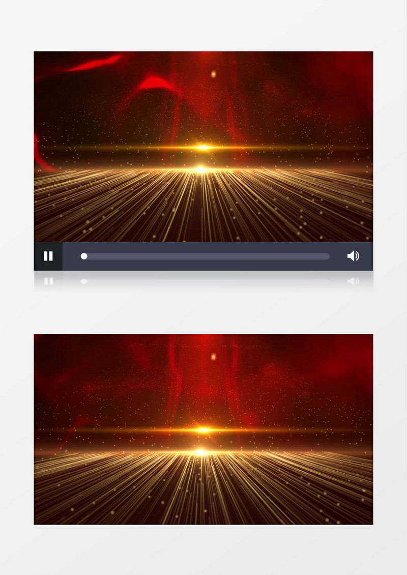 党政颁奖红布金色粒子背景视频