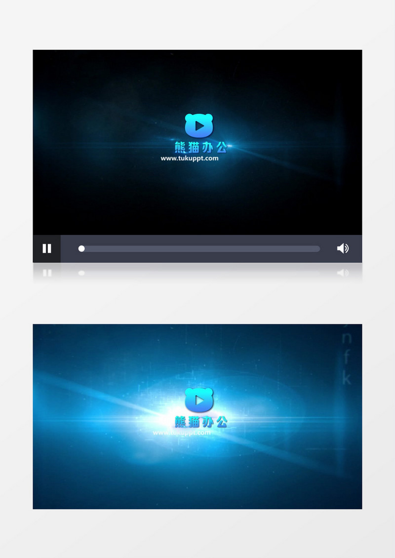 企业未来科技感Logo演绎片头Pr模板