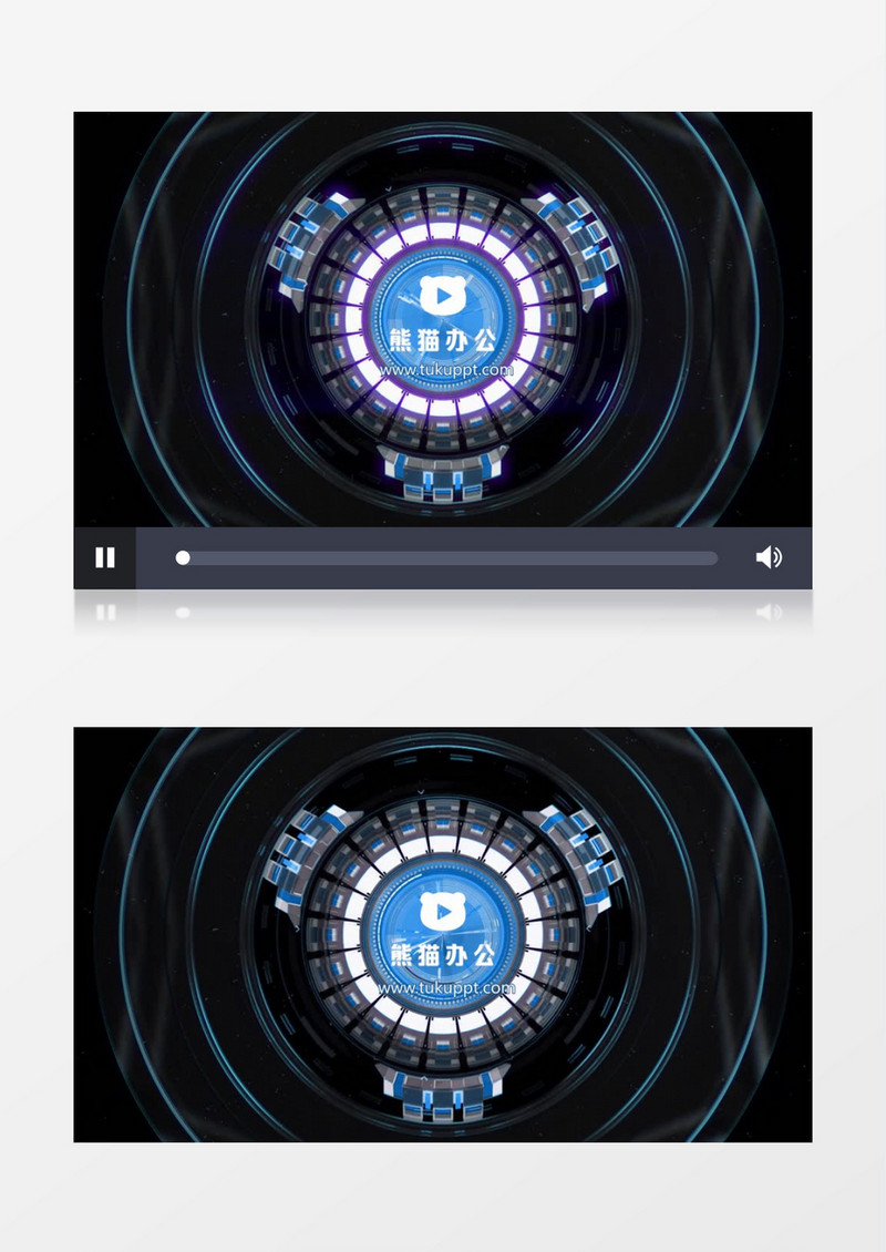 高科技企业Logo文字片头Pr视频模板