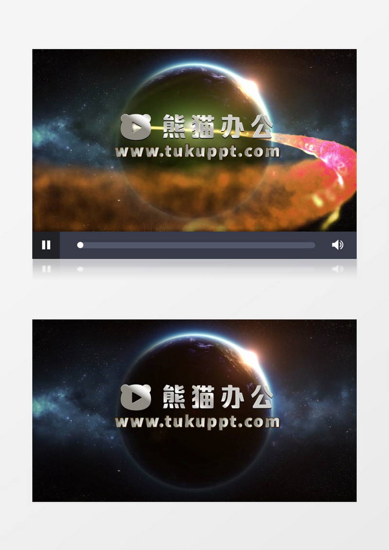 震撼大气火凤凰Logo片头PR视频模板