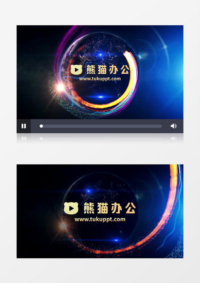 大气震撼8手启动仪式logo片头PR视频模板