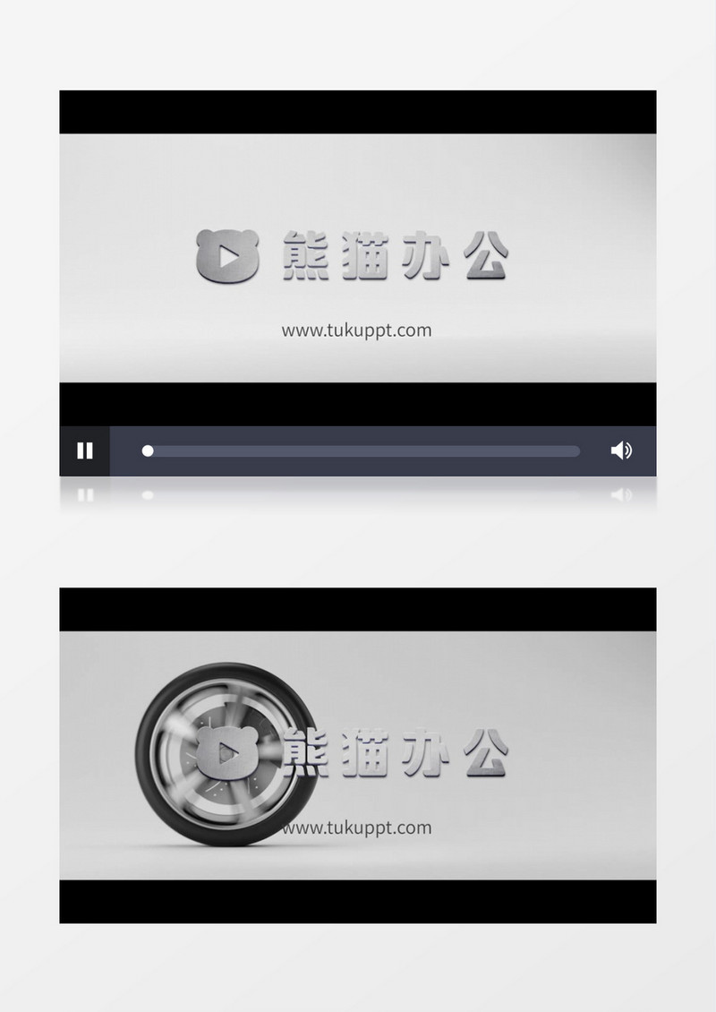 炫酷汽车轮毂logo展示片头PR视频模板
