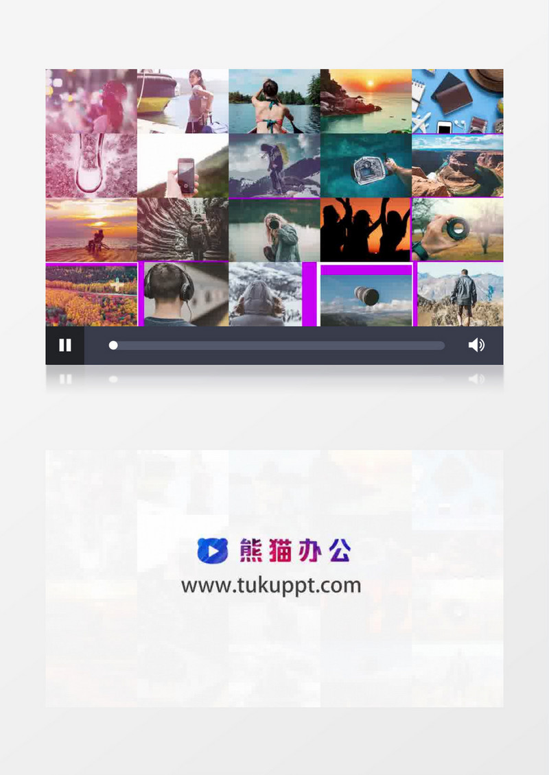 动感图文展示PR视频模板