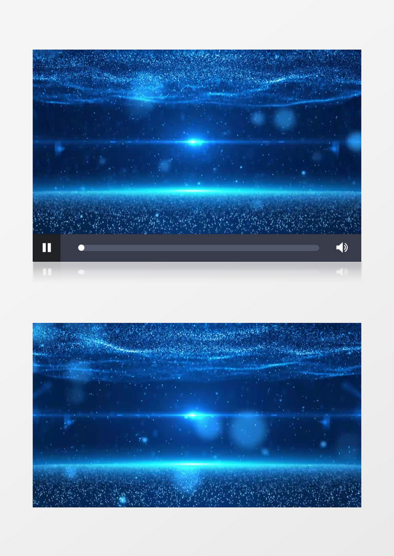 大气震撼科技蓝色粒子背景视频