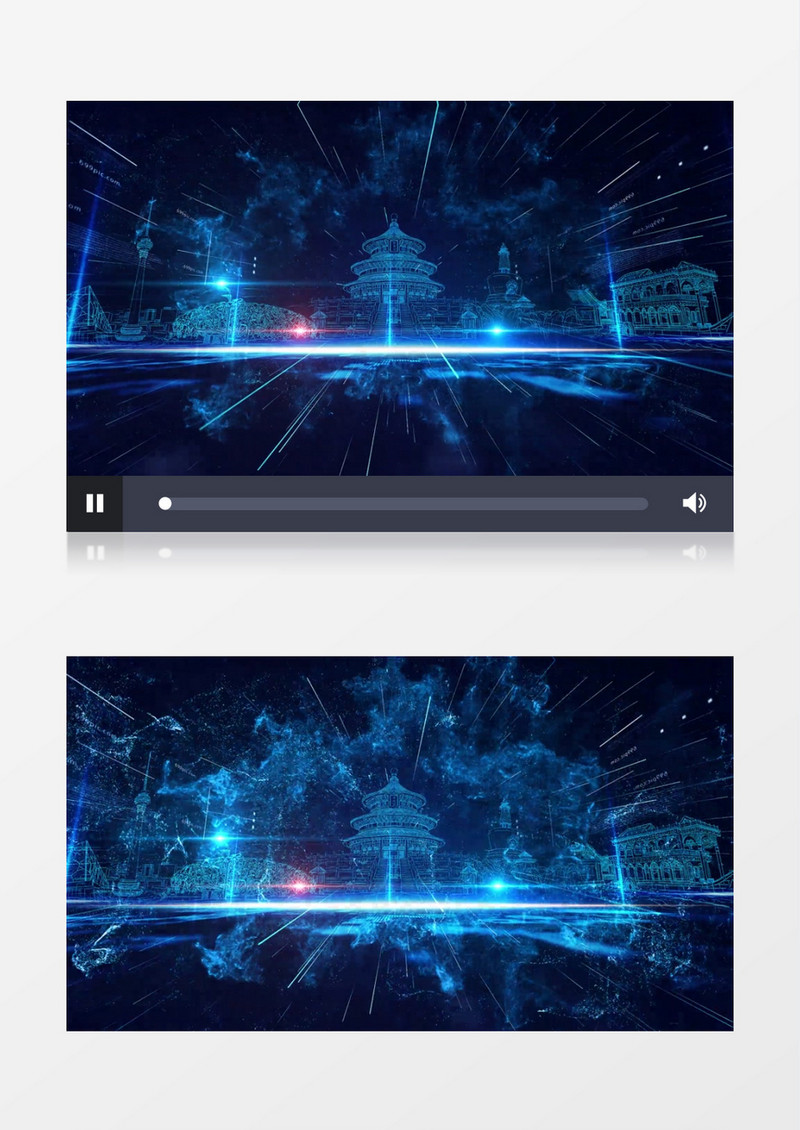 2022震撼科技企业年会开场背景视频