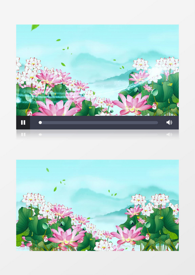 清新唯美中国风二十四节气立夏背景视频