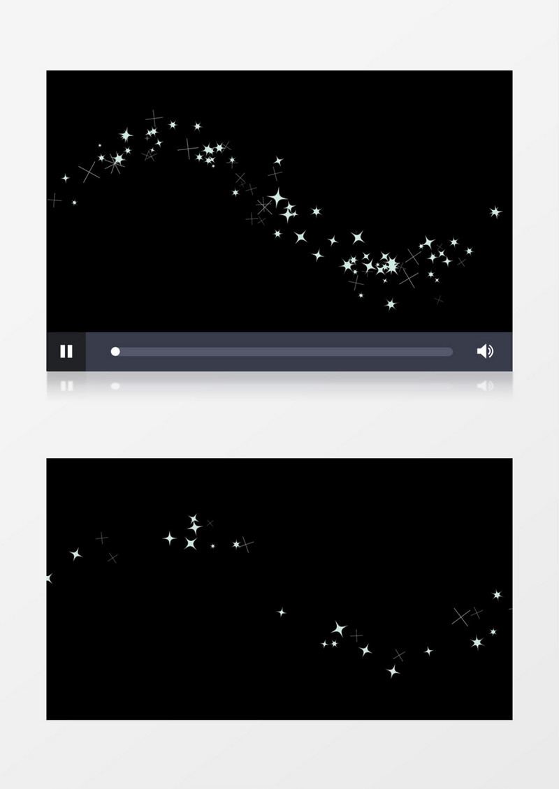星光闪烁动画视频元素后期素材