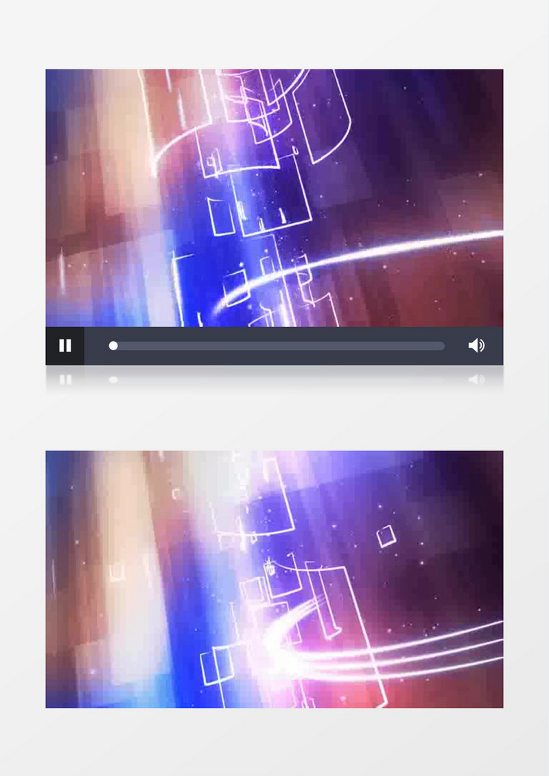 炫彩特效动感线条背景视频模版