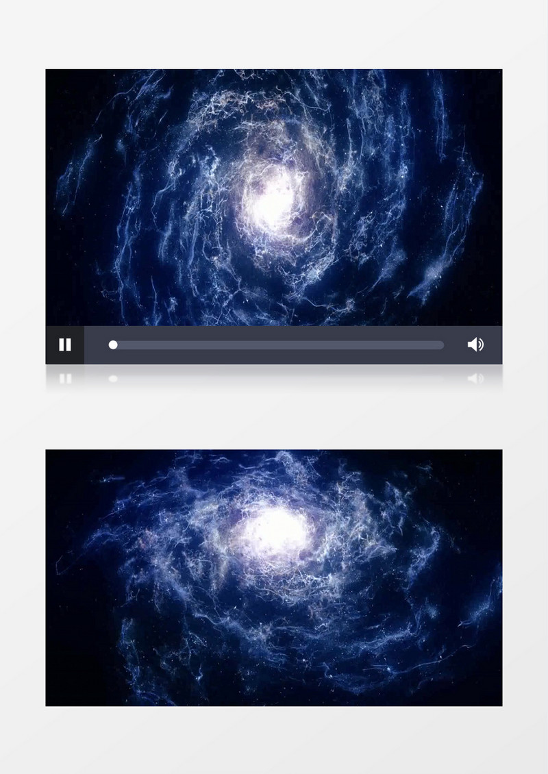 唯美炫丽宇宙银河视频素材