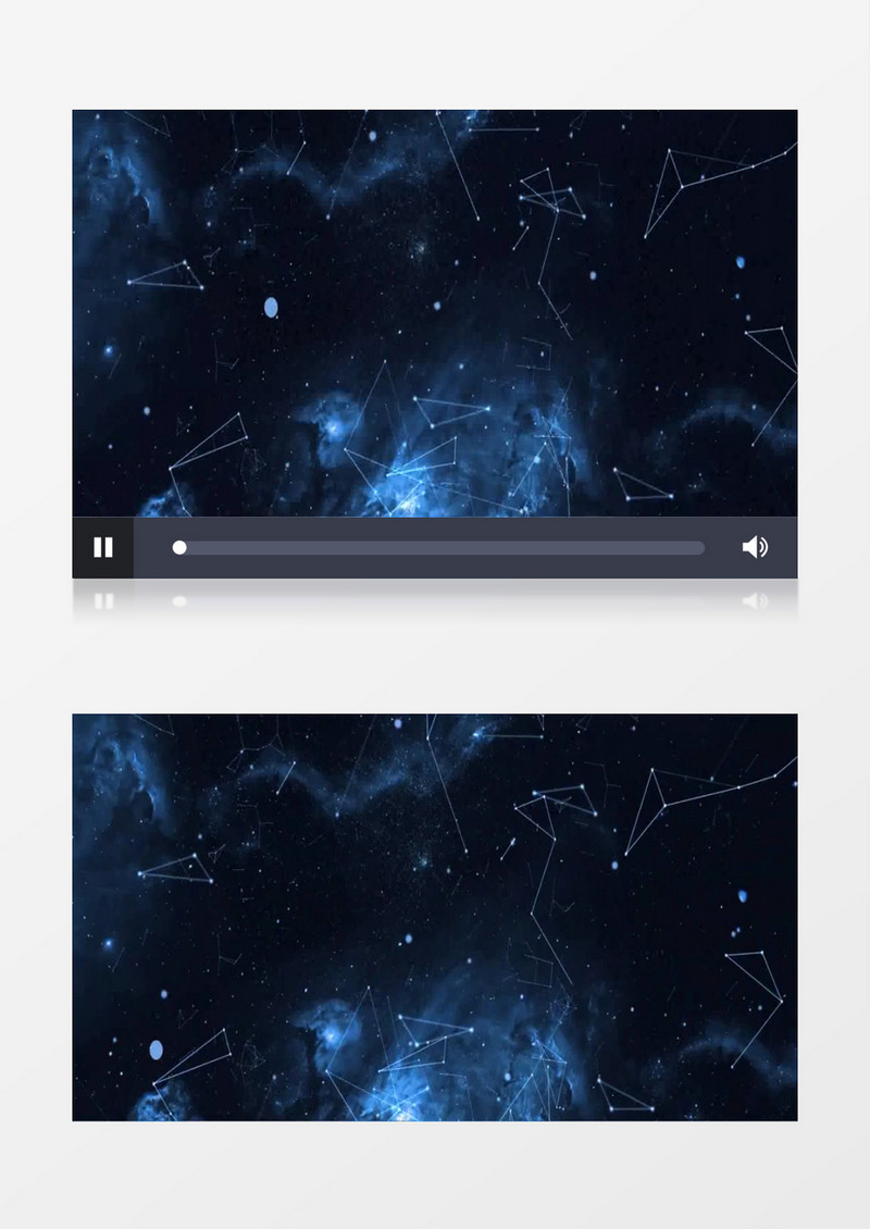 浪漫唯美星座星空视频素材
