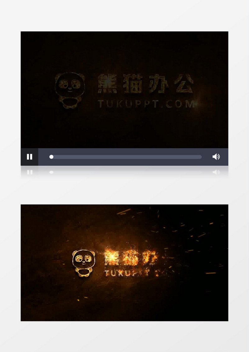 震撼大气黄金粒子LOGO宣传片AE模板