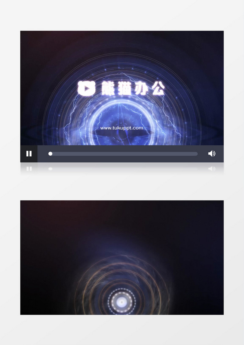 炫酷盘面星空特效LOGO标志展示AE视频模板