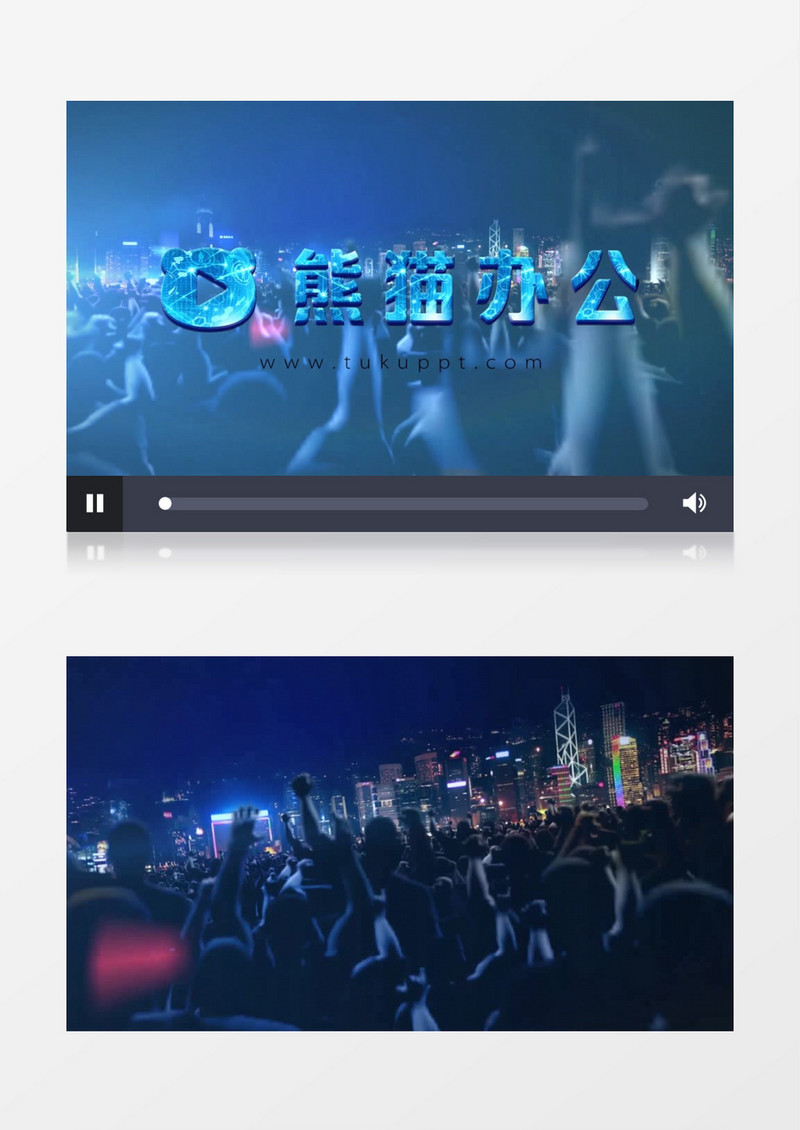 动感夜店创意logo入场展示ae视频模板