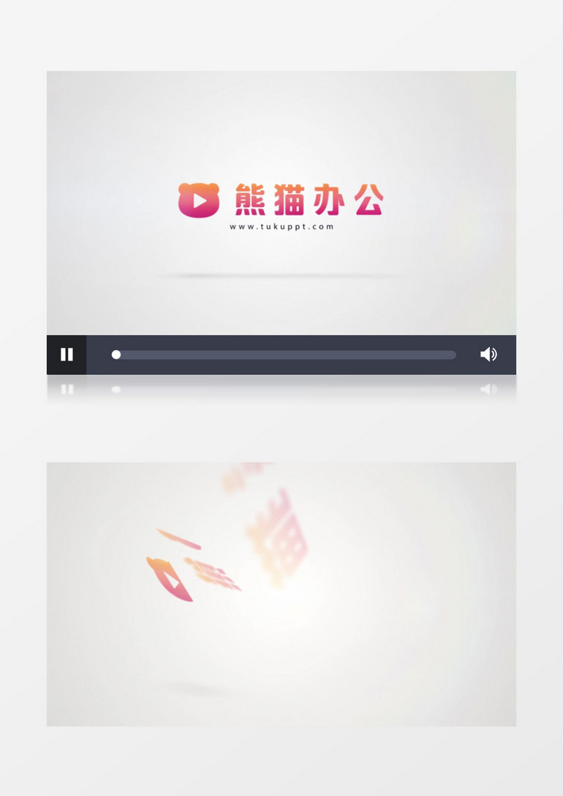 科技企业logo标志动画展示ae模板