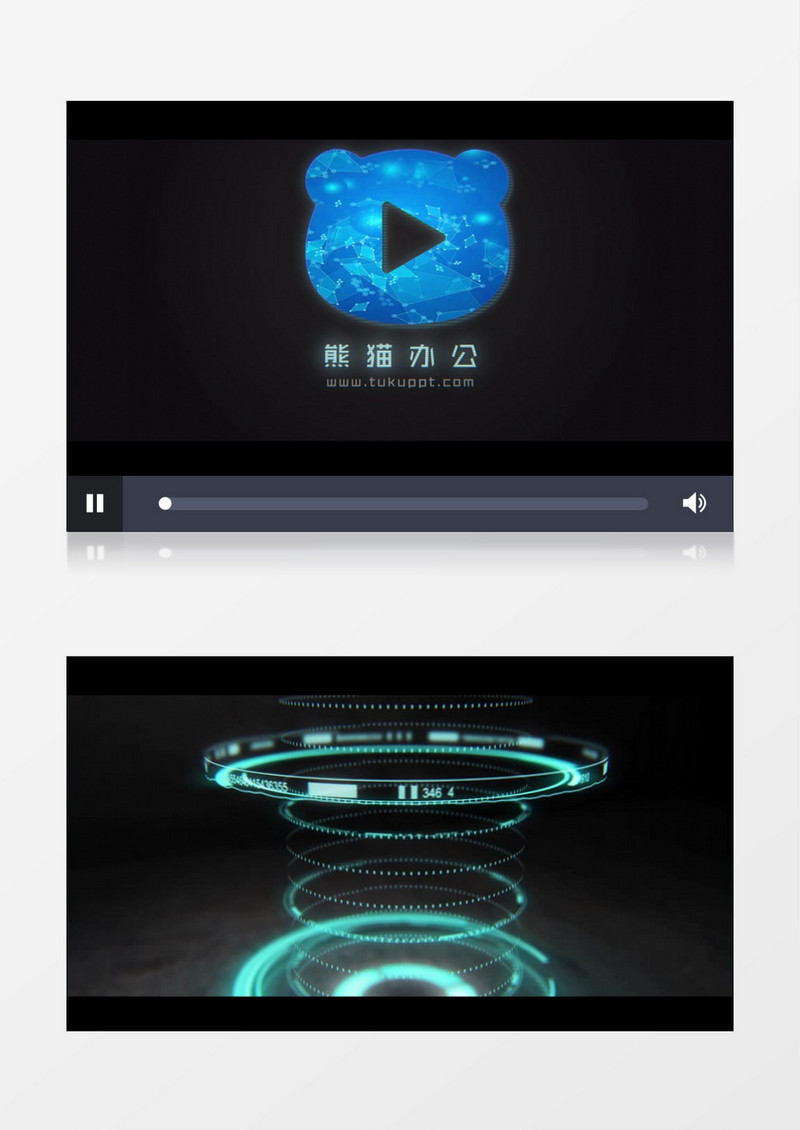 时尚科技风logo入场展示ae视频模板