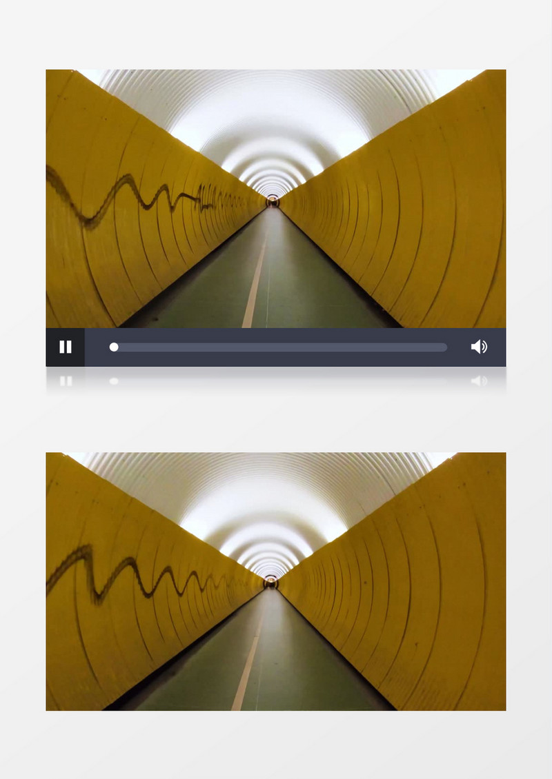 延时拍摄穿过隧道的过程延时拍摄视频素材