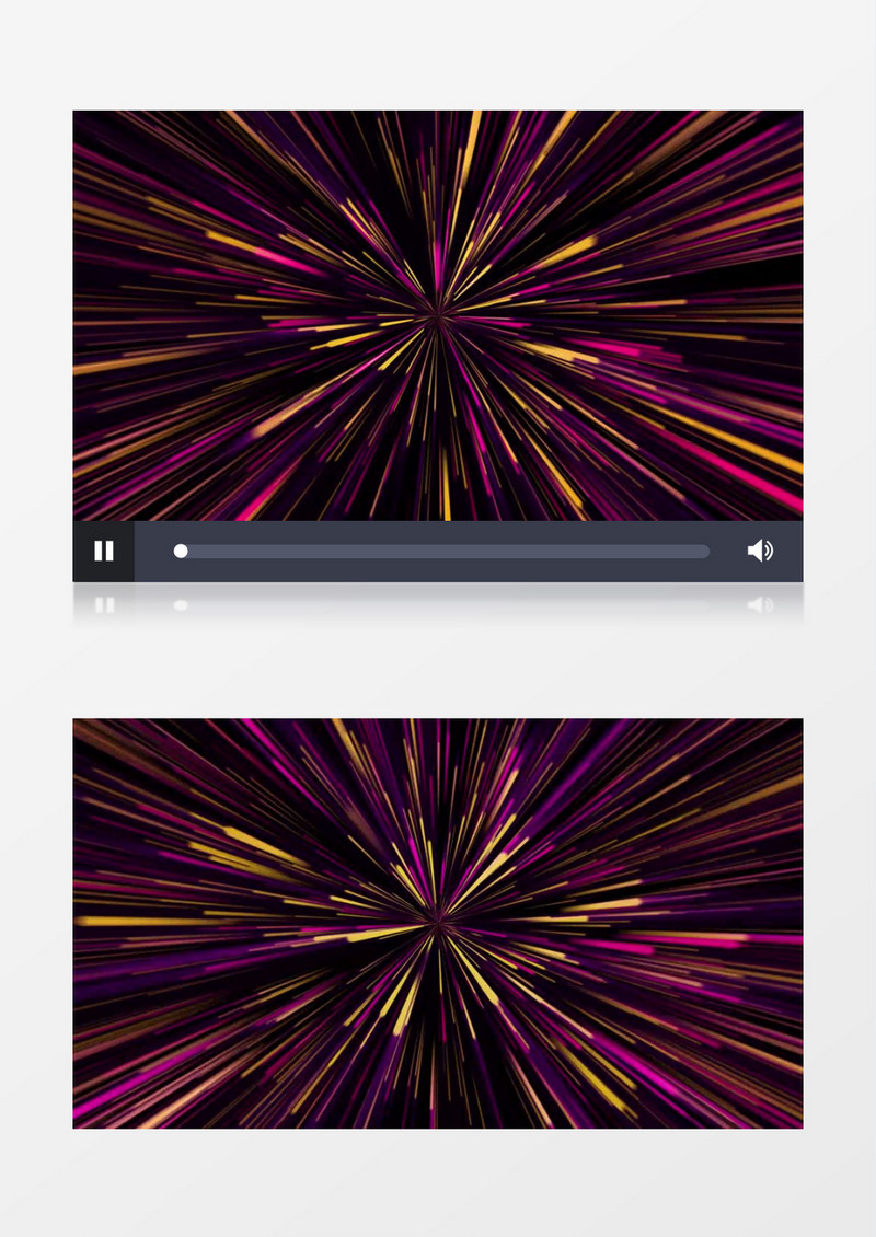 放射性黄紫色线条不断散发背景视频