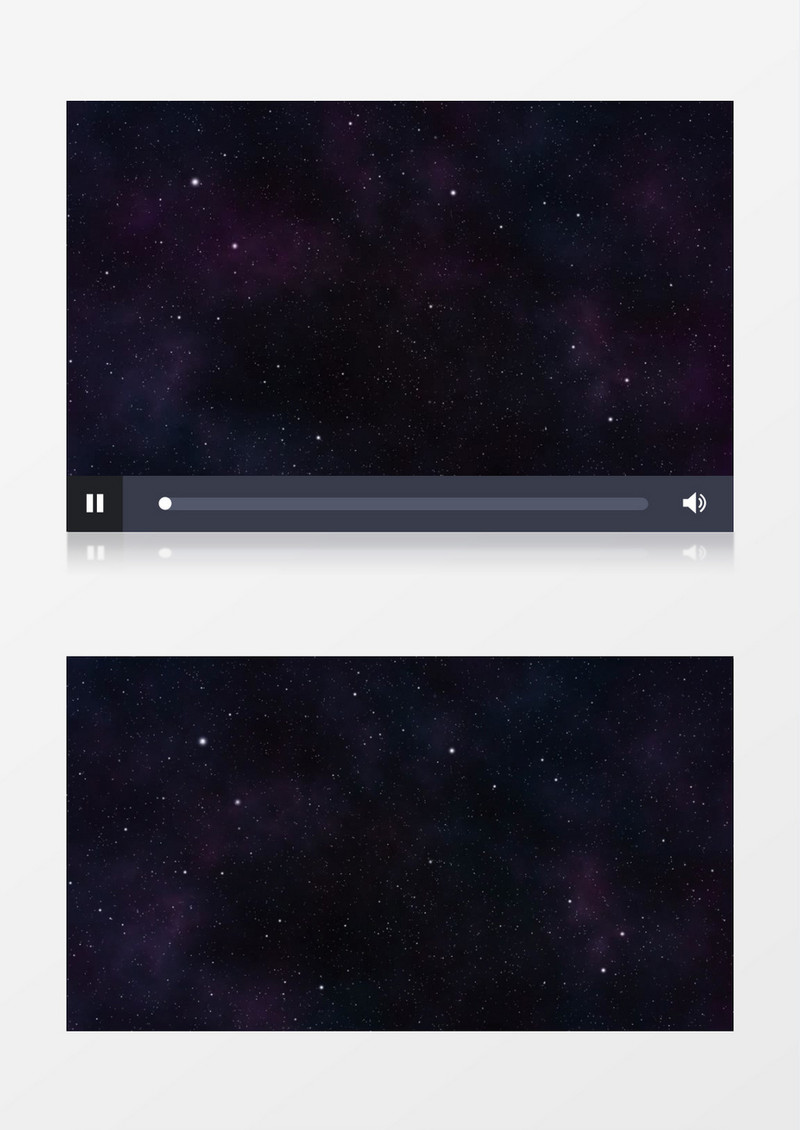 唯美浩瀚星空粒子背景视频素材有音乐