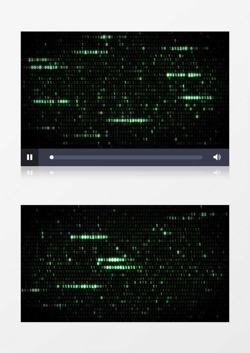 创意科技数据流背景视频素材有音乐