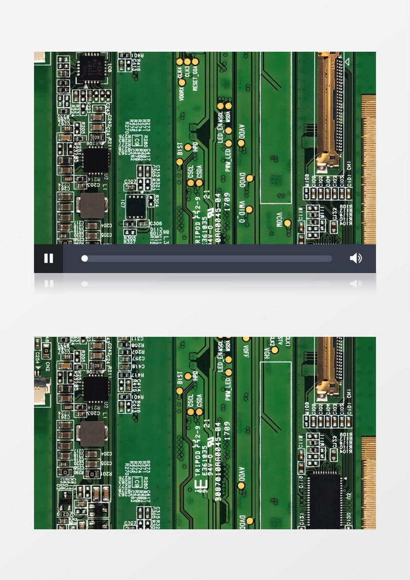 上下移动的内存条实拍视频素材