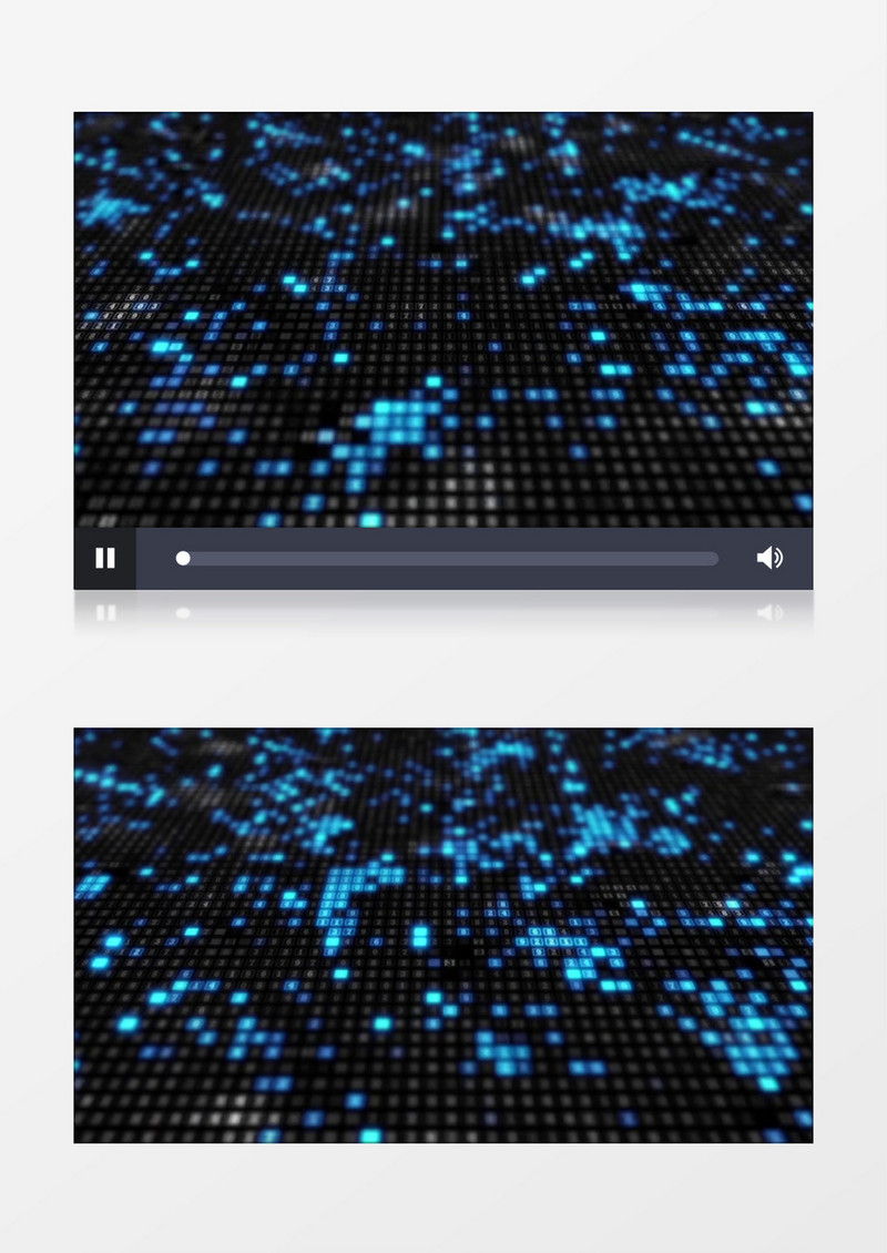 科技感数字变幻视频背景视频素材