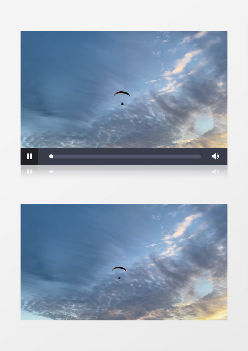 拍摄机在空中作业实拍素材