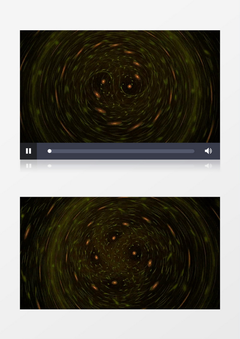 旋转的点线面唯美景象视频素材