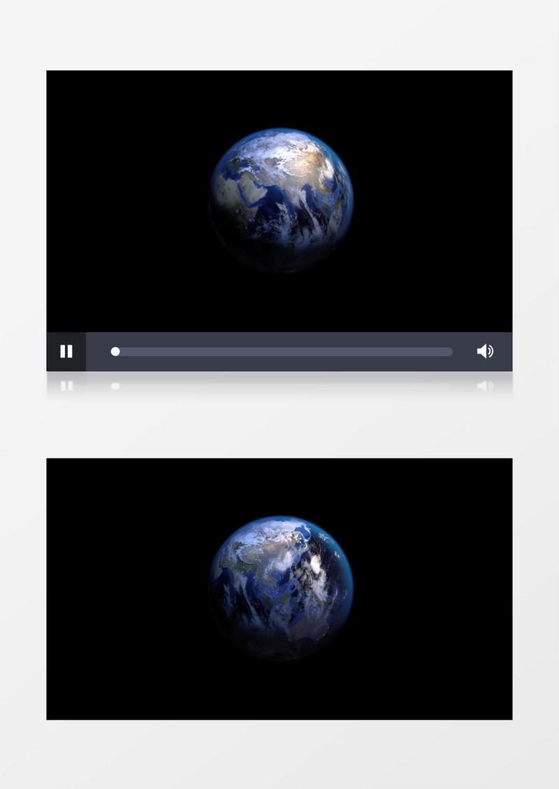 世界地图行星环绕计算机图形学视频素材