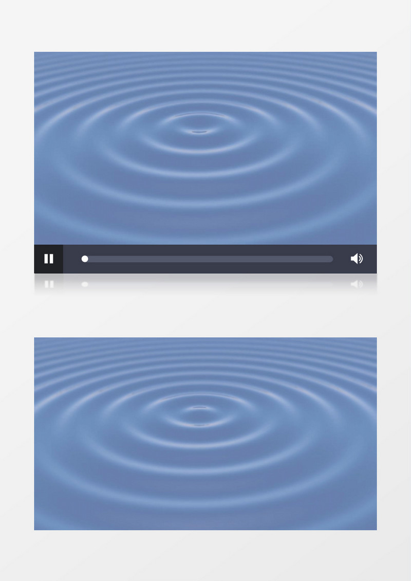 3D模型水波纹特效视频素材