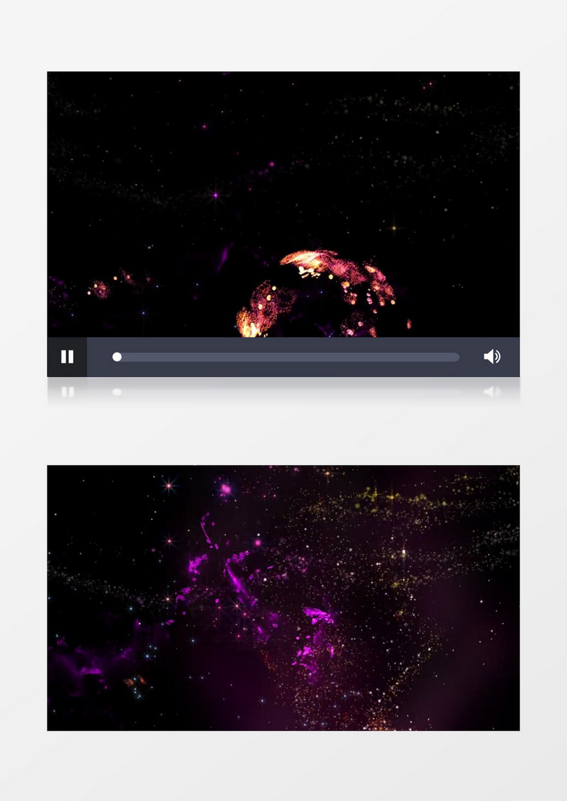 3D动画模拟庆典星空天空烟花燃放背景视频素材