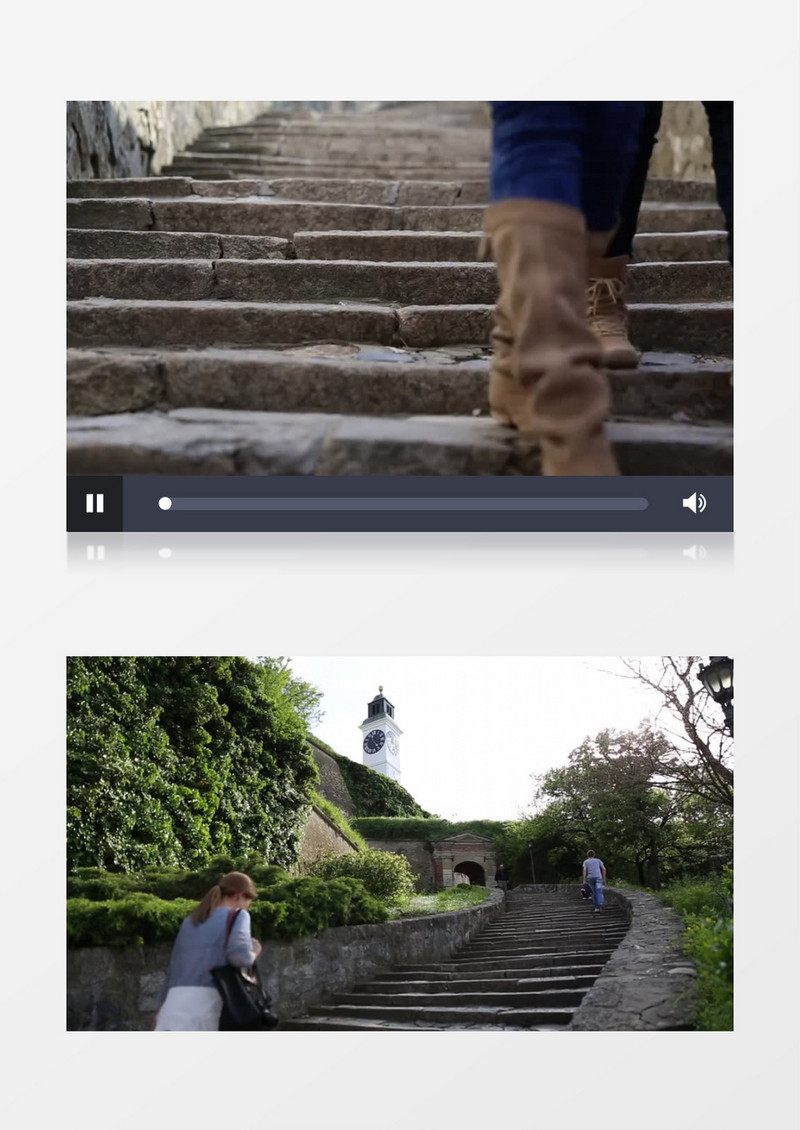 自然景观城市建筑旅游实拍视频素材