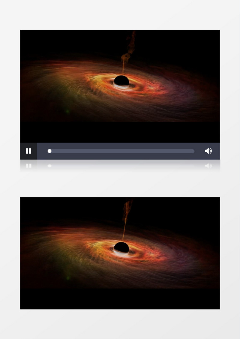 宇宙科学物理旋转行星视频素材