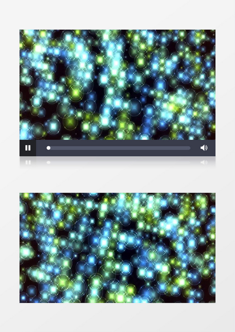 高清制作星星点点的小光点特效动画效果视频素材