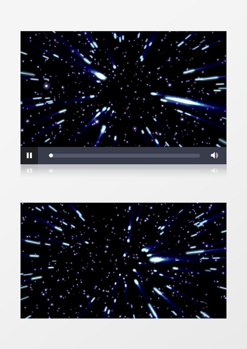 3D真实感宇宙空间源源不断粒子运动明亮炫目视频素材