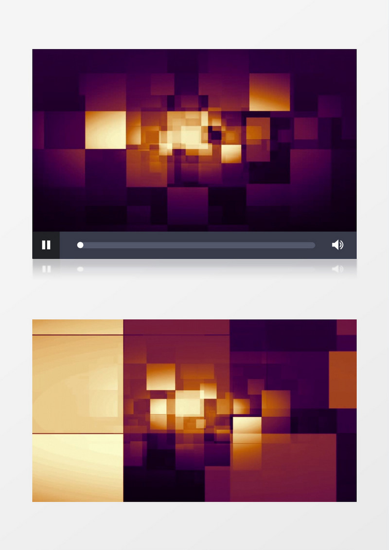动画特效之方块视频素材MP4后期制作视频素材