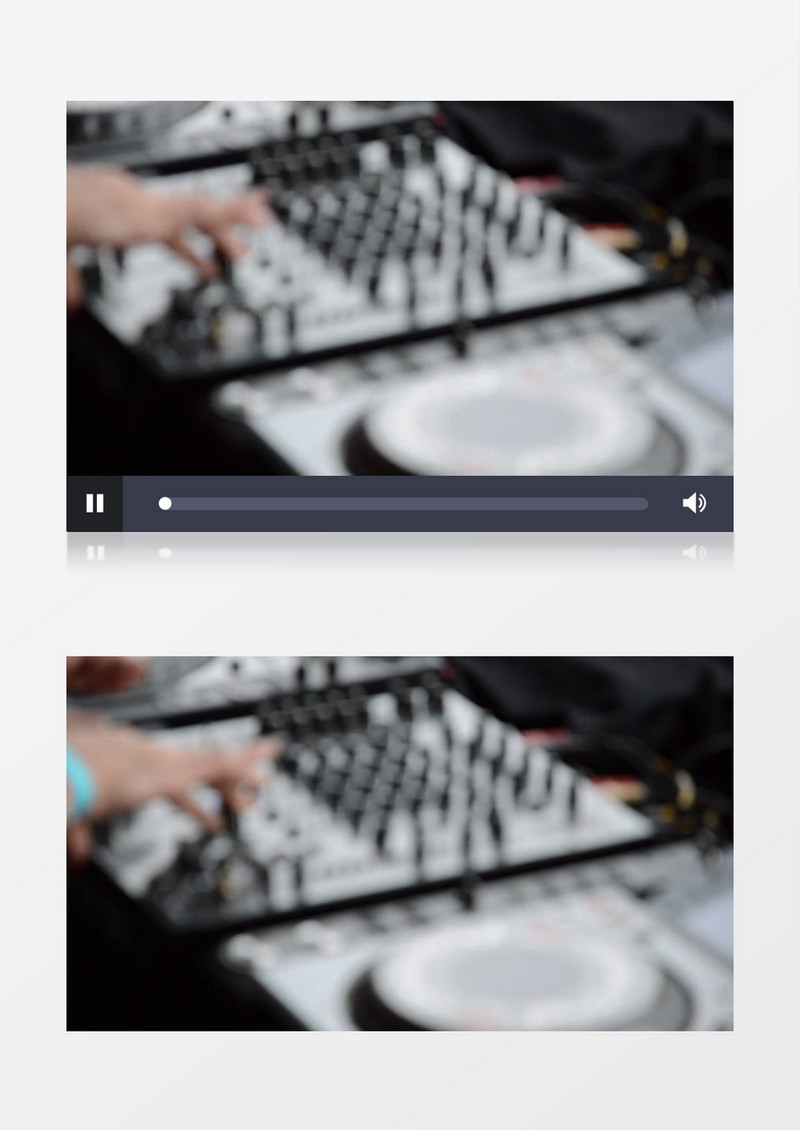 声音工作室调音师调音实拍视频素材