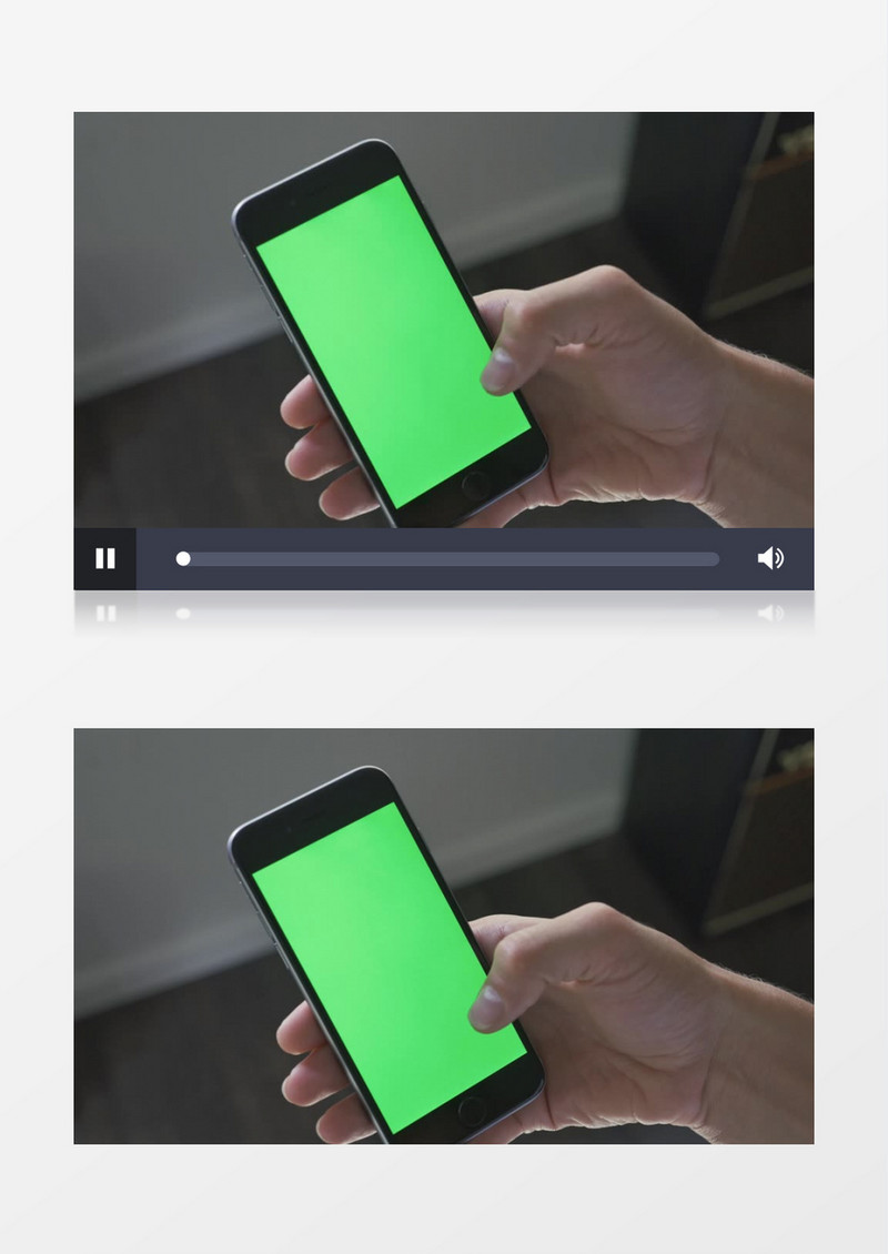 手机轻点动作实拍视频素材