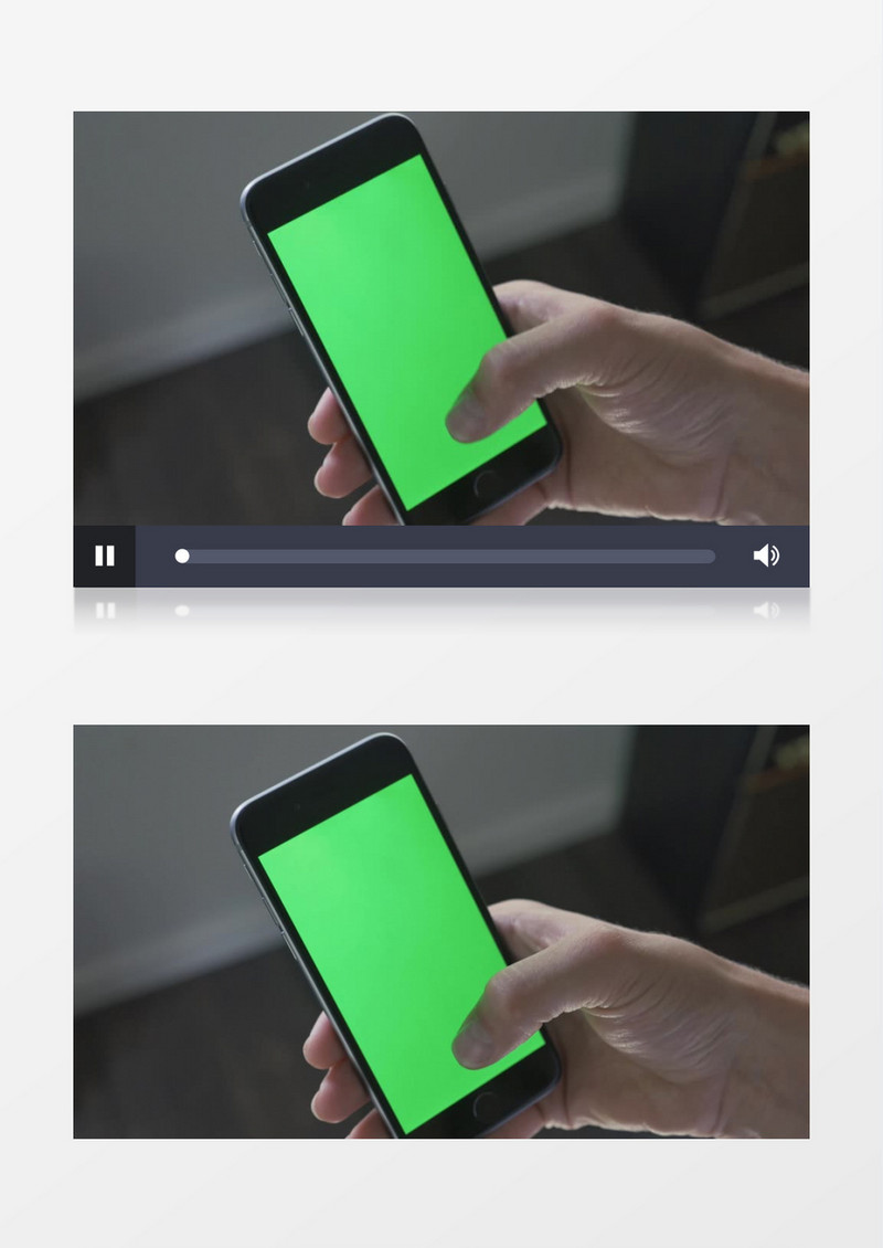 手机长按复制动作实拍视频素材