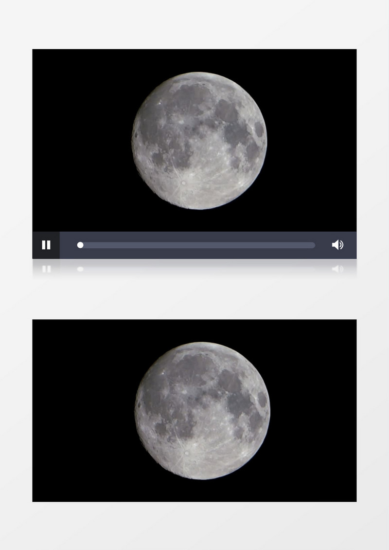 万圣节前夜宇宙空间月球实拍视频素材