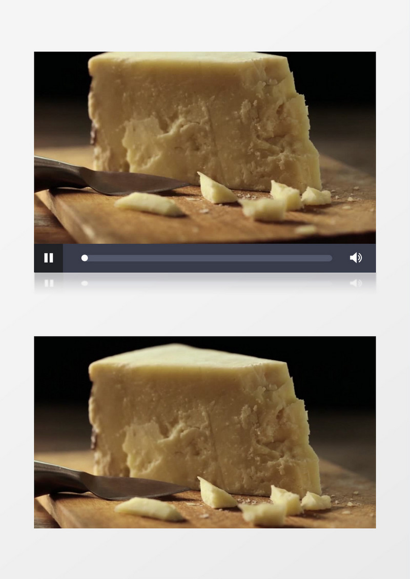 奶油黄油饼干实拍视频素材