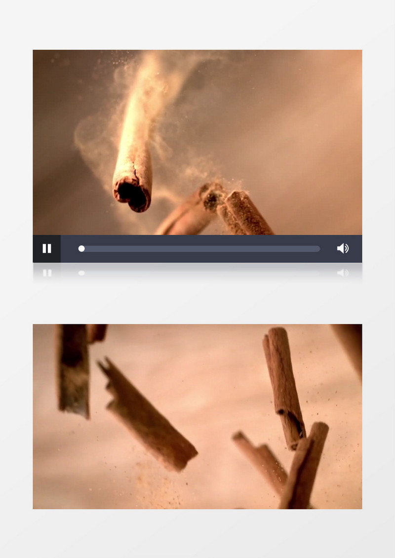 美味零食巧克力奶油草莓甜点制作视频素材