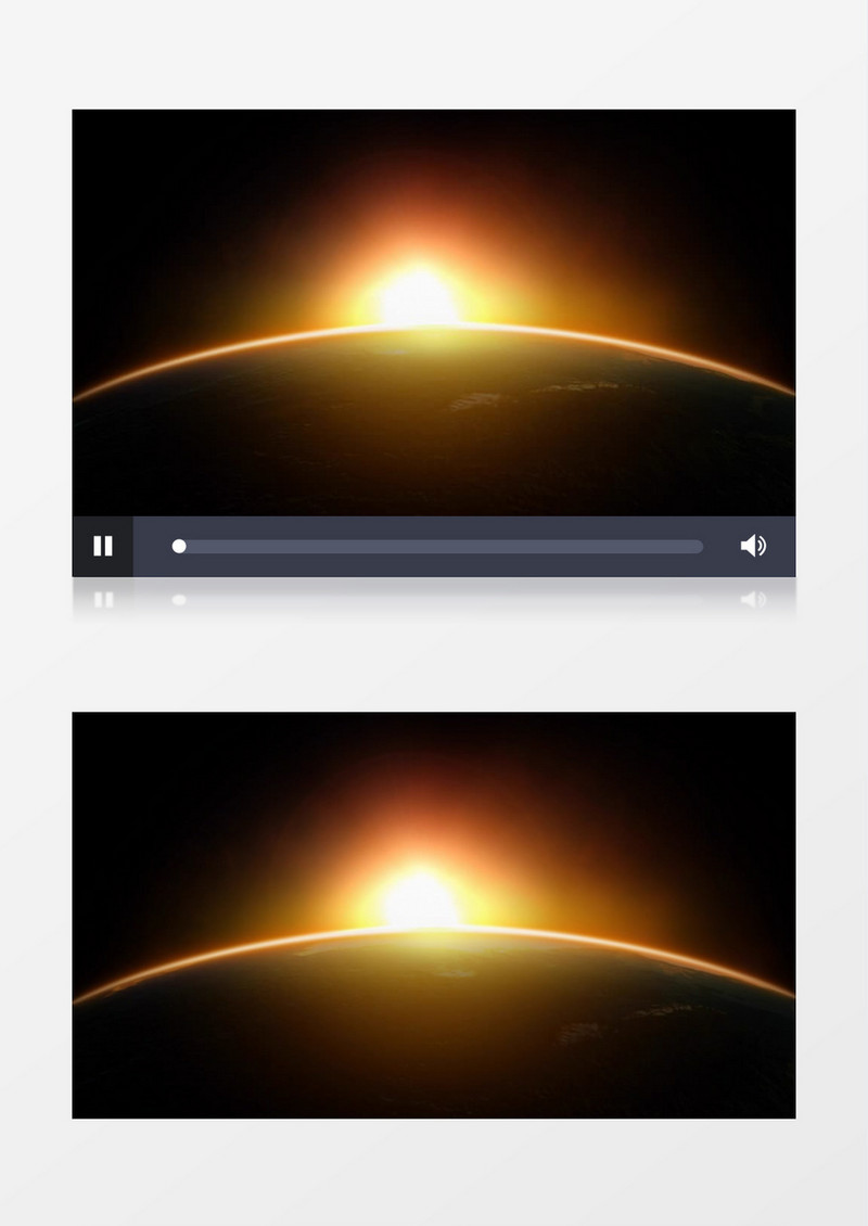 太阳与地球运动实拍视频