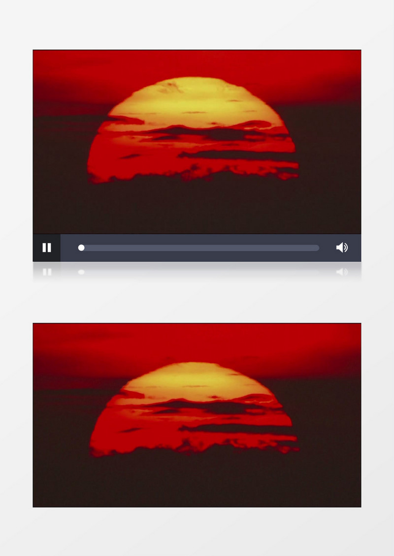 特写日落实拍视频mov