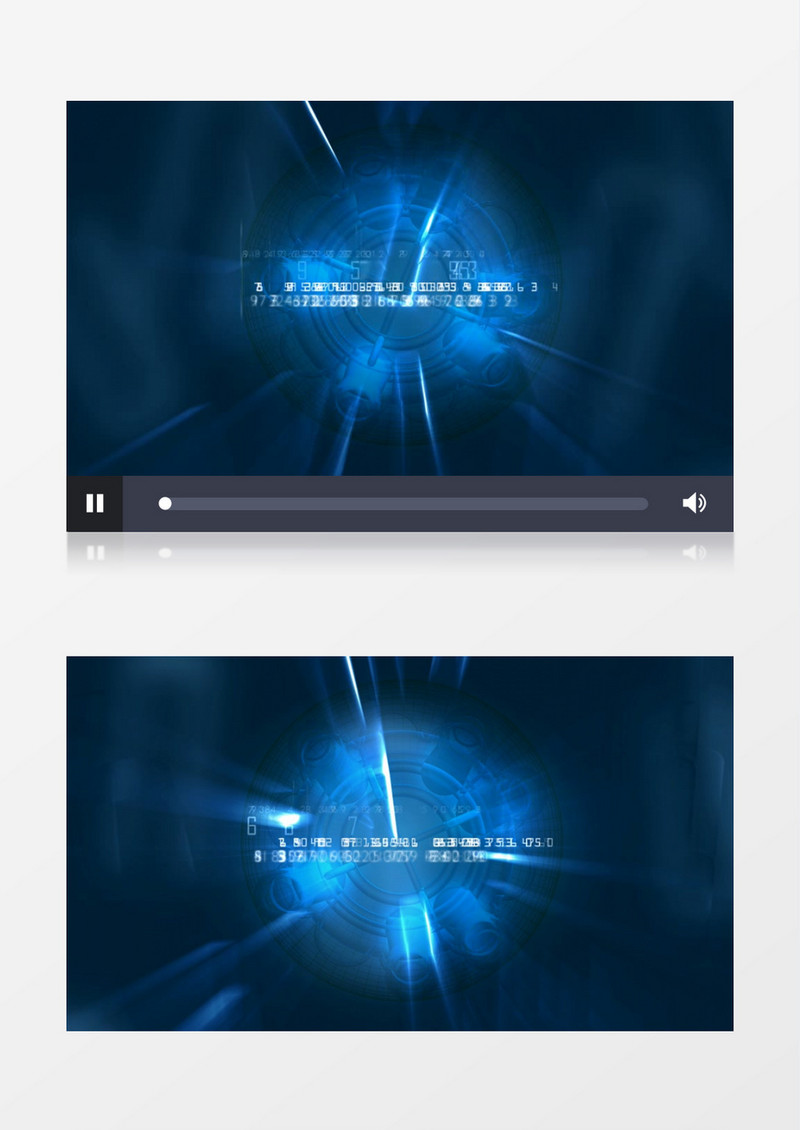 3D科幻未来数字编码视频素材