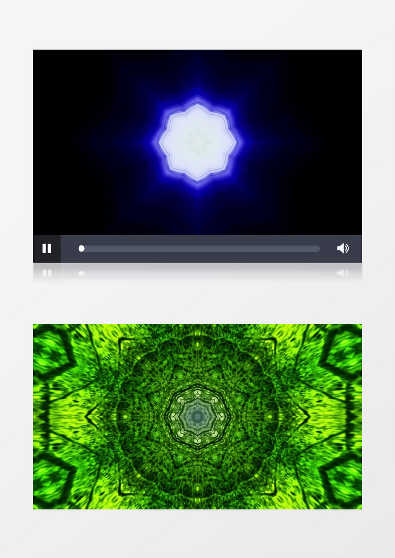 犹如万花筒动画视频素材MP4