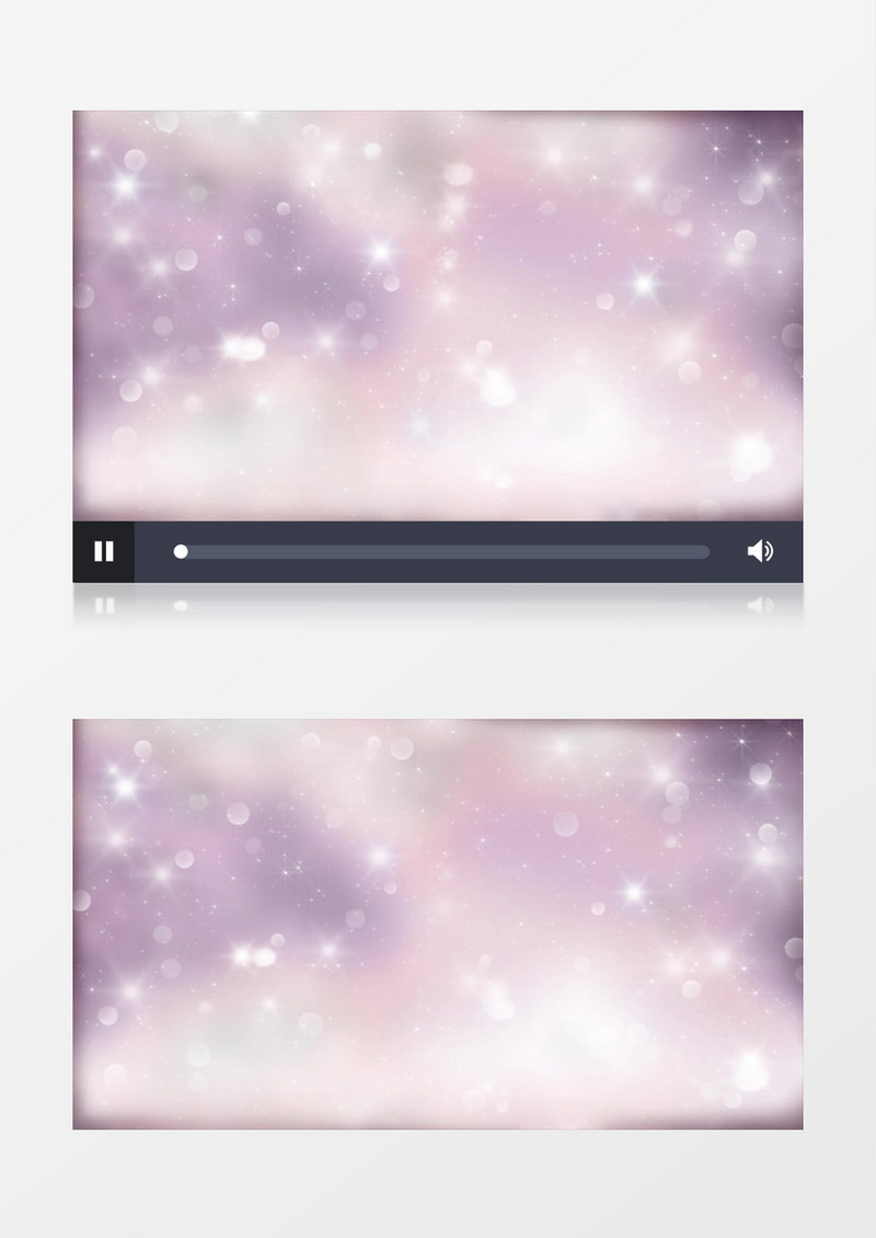 超高清简约浪漫光斑星星闪烁背景视频