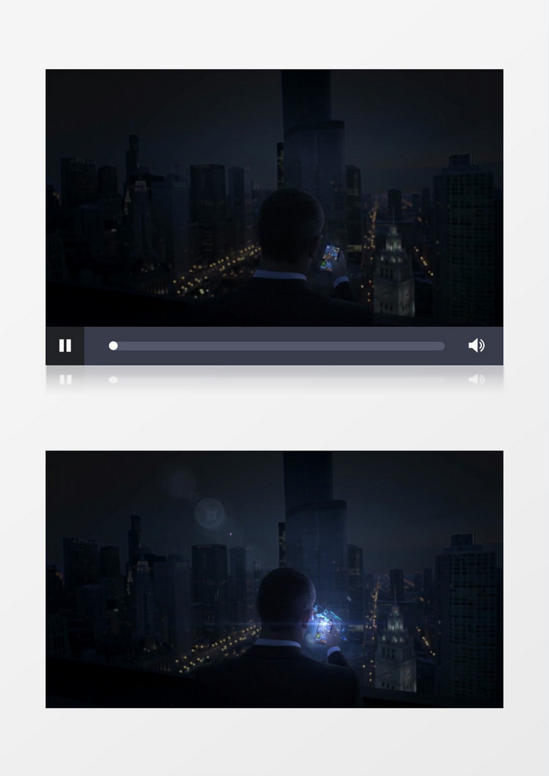 炫酷手机实现万物互连背景视频