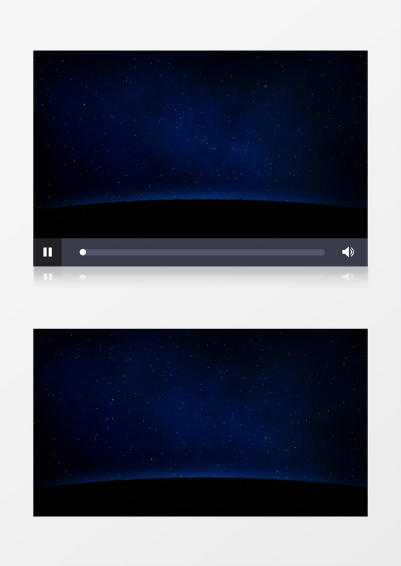 HD梦幻星空星云星星闪闪背景视频