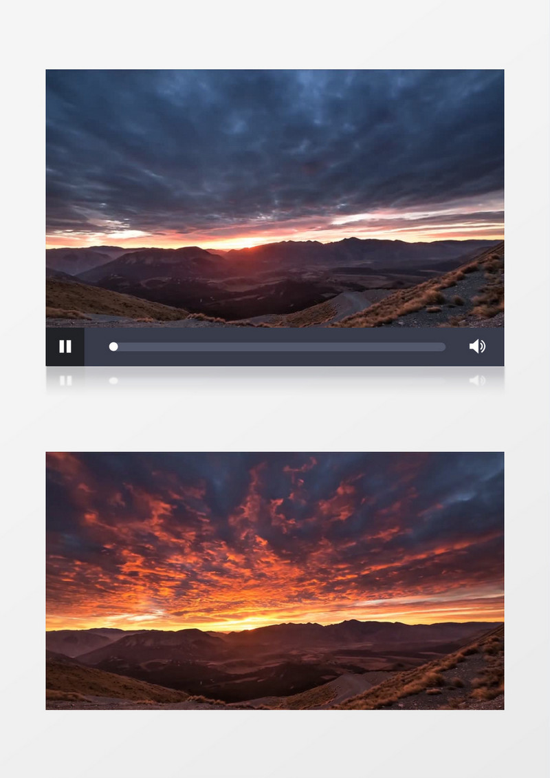 日出多场景实拍视频